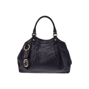 Gucci Guccissima Sukey tote bag black leather